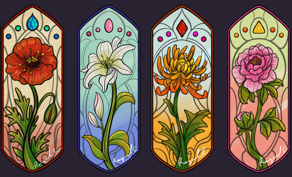 Glass Flowers