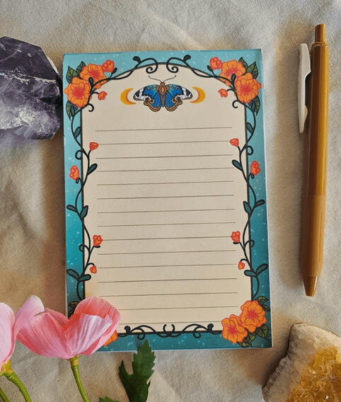Butterfly Notepad