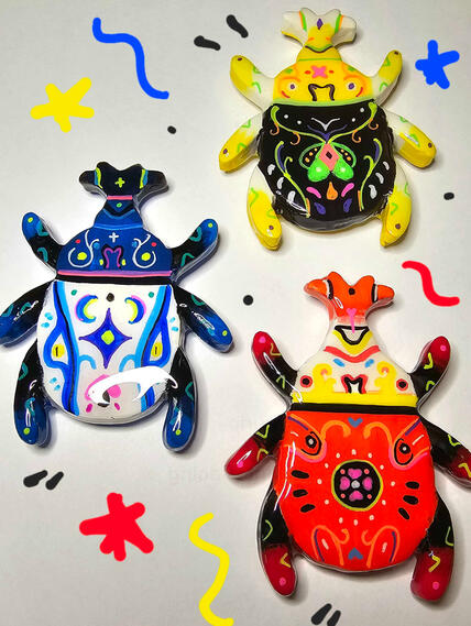 Beetle Magnets
